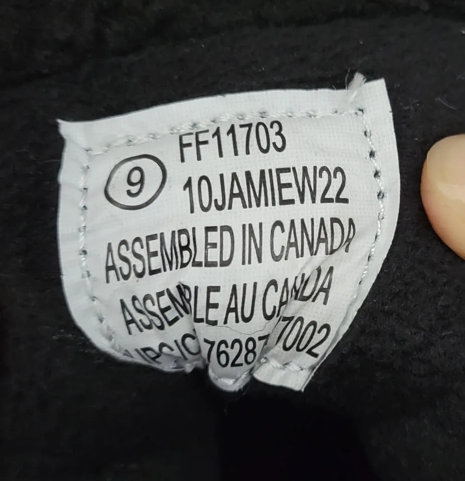 Ice Fields Insulated Winter Boots - Unisex Black, Size 9 image indicator(6)