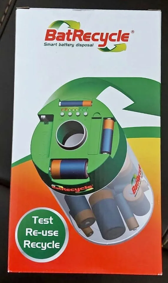 Battery Recycle Bin with Tester thumbnail