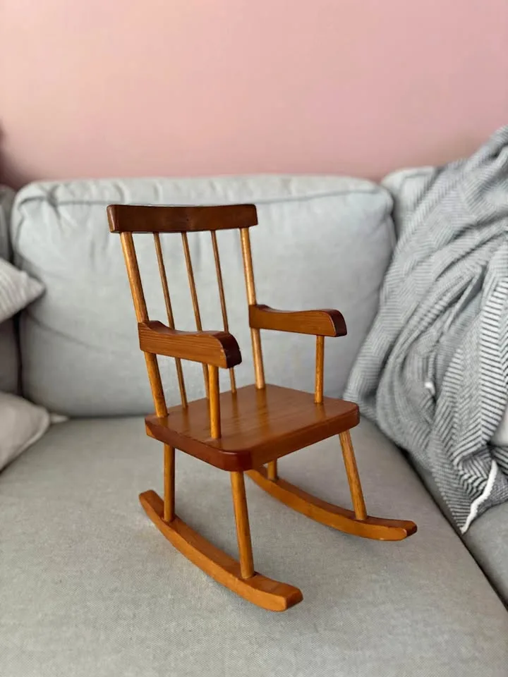 Small Wooden Rocking Chair thumbnail