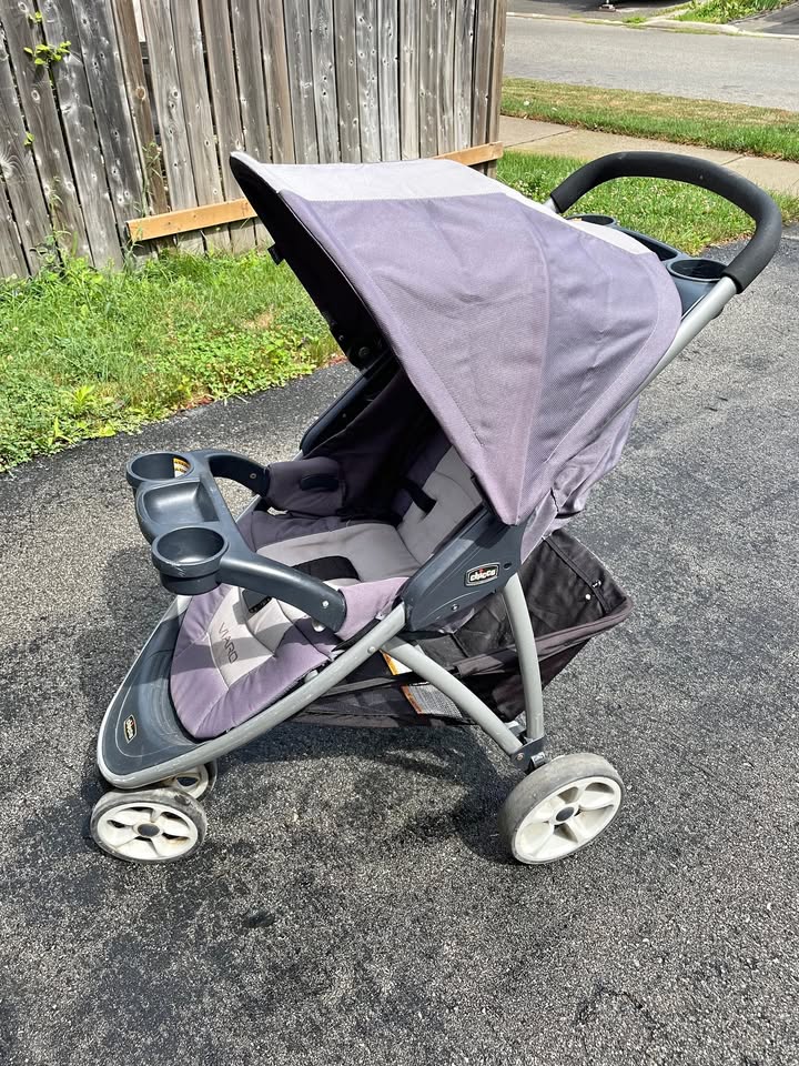 Chicco Viaro Quick-Fold Stroller - Graphite