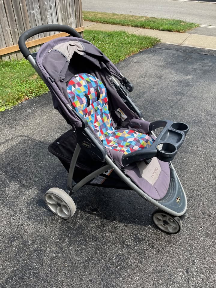 Chicco Viaro Quick-Fold Stroller - Graphite - photo 2
