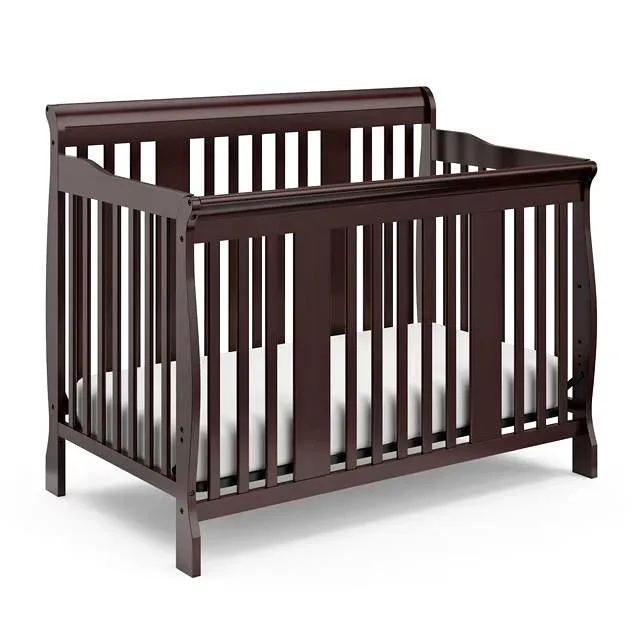 Storkcraft Tuscany 4-in-1 Convertible Crib, Espresso thumbnail