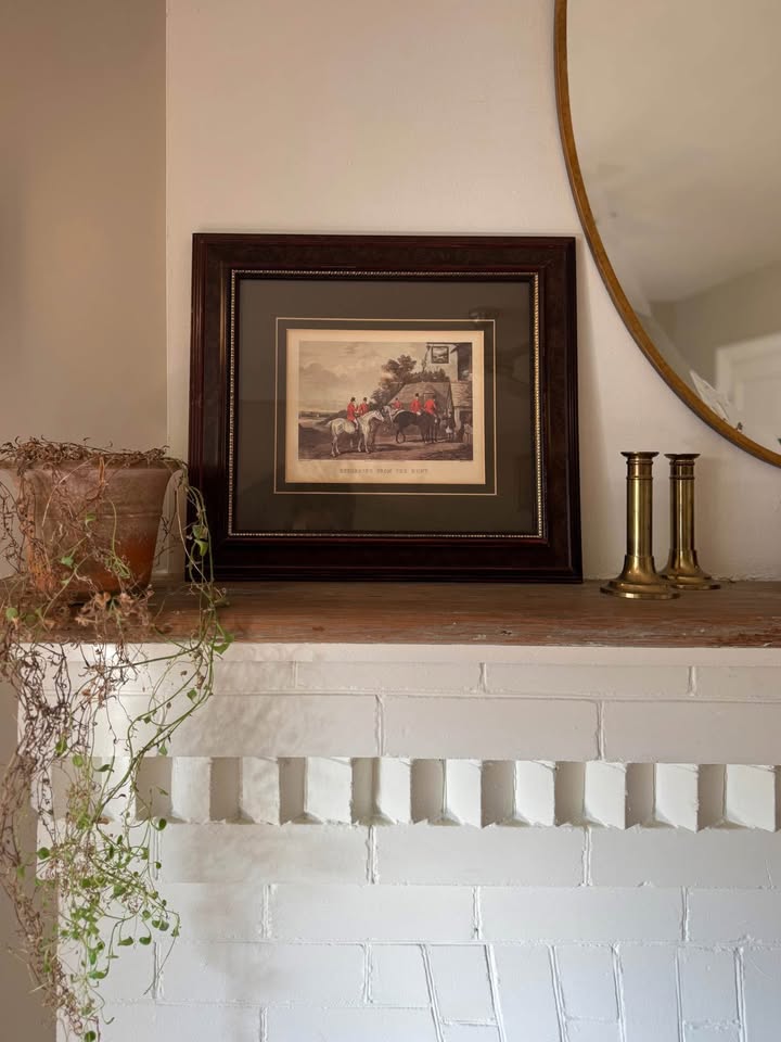 Vintage Fox Hunt Framed Prints Pair - photo 2