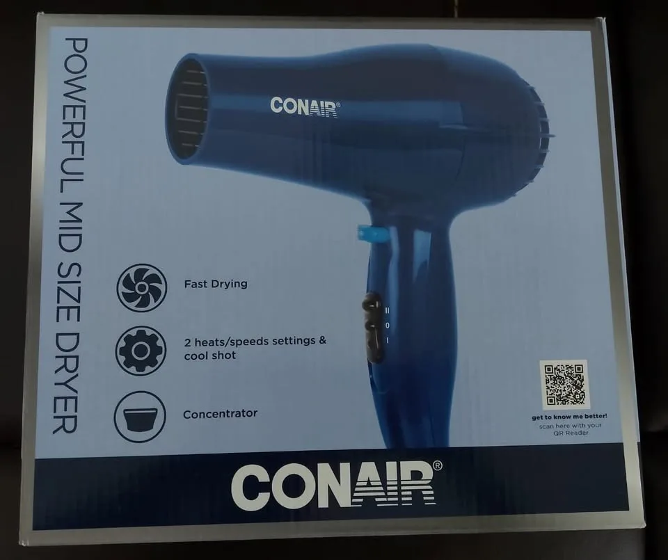 Conair 318RC Precise Styling 1875 Watt Mid Size Dryer image indicator(2)