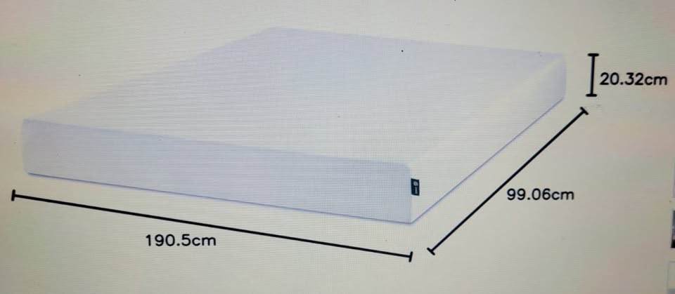 Zinus 8” Twin Memory Foam Mattress – Green Tea Infused - photo 5