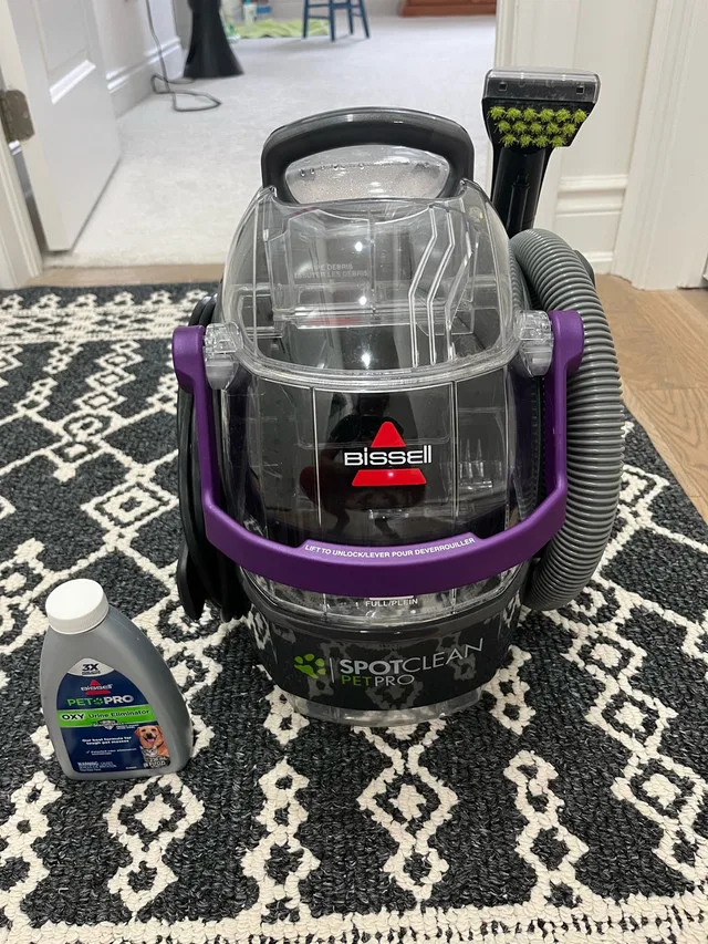 compact bissell carpet spot cleaner thumbnail