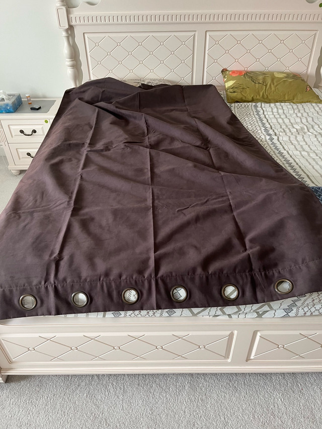 cloth dark curtains