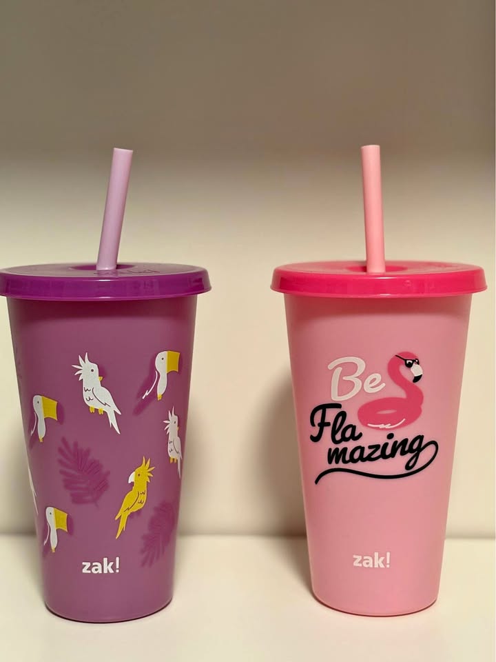Zak! Bird Tumblers (x2) *BRAND NEW*