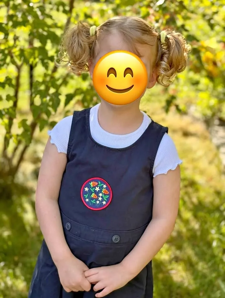 Cat & Jack 5T Toddler Girls Blue Sleeveless Dress thumbnail
