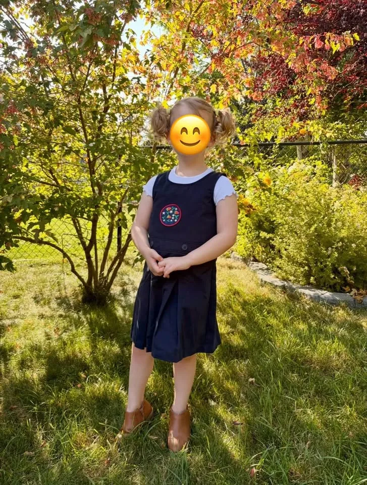 Cat & Jack 5T Toddler Girls Blue Sleeveless Dress image indicator(2)