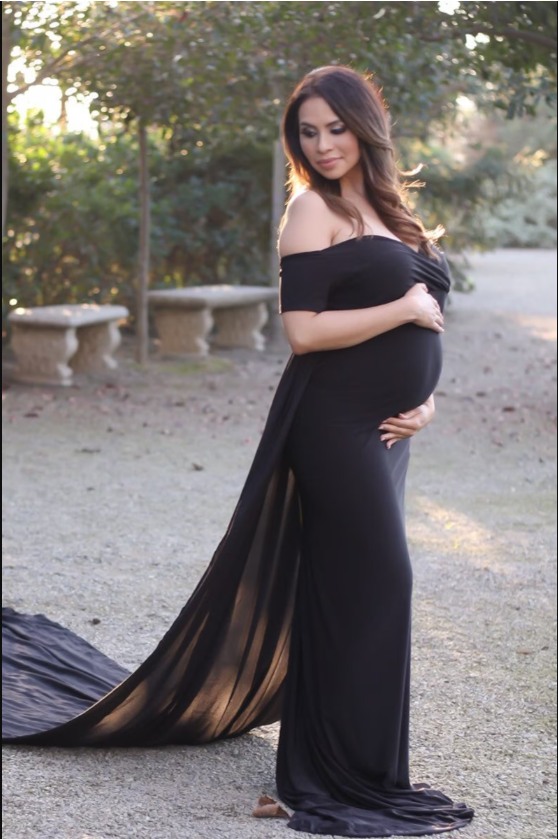 Anyuta Couture Maternity Gown with Train (Boutique) - photo 2