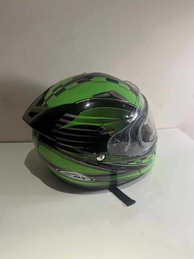 Full Face Motorcycle Helmet — Green/Black | Good Finds - photo 5