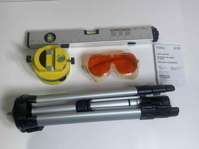 LazerPro CL2082 Laser Kit w/ Tripod + Goggles | Good Finds - photo 2