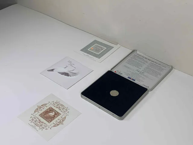 Canada Dove Millennium Coin Set w/ Case & COA image indicator(4)