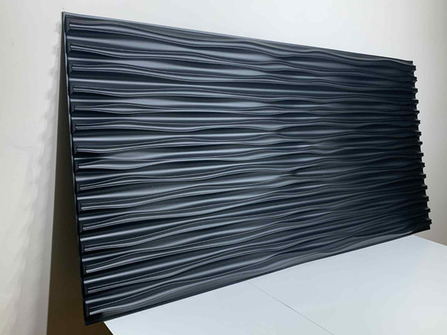Art3d 3D Wall Panels (6 Tiles, Matte Black) | Good Finds - photo 2