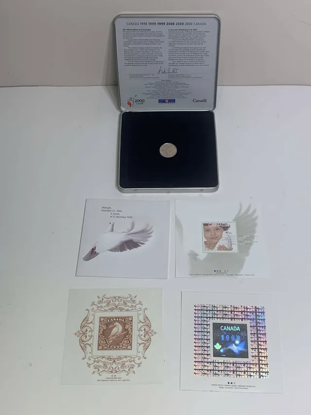 2000 Millennium Dove Medallion & Stamp Set | Good Finds