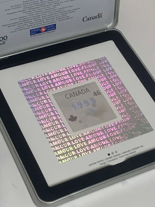 2000 Millennium Dove Medallion & Stamp Set | Good Finds image indicator(6)