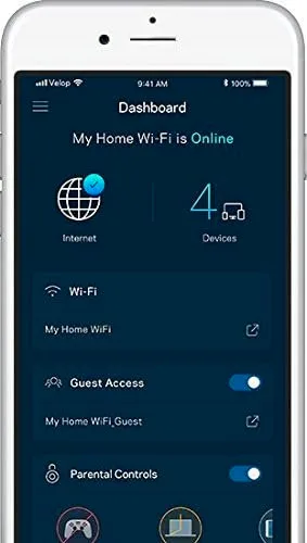 Linksys Velop AC1300 Dual-Band Mesh Wi-Fi System image indicator(10)