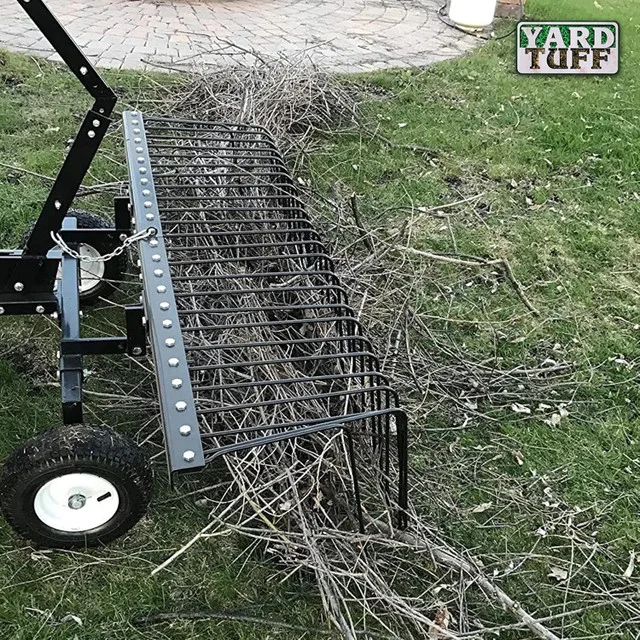 Yard Tuff 72" Steel Pine Straw Rake – Open Box image indicator(6)