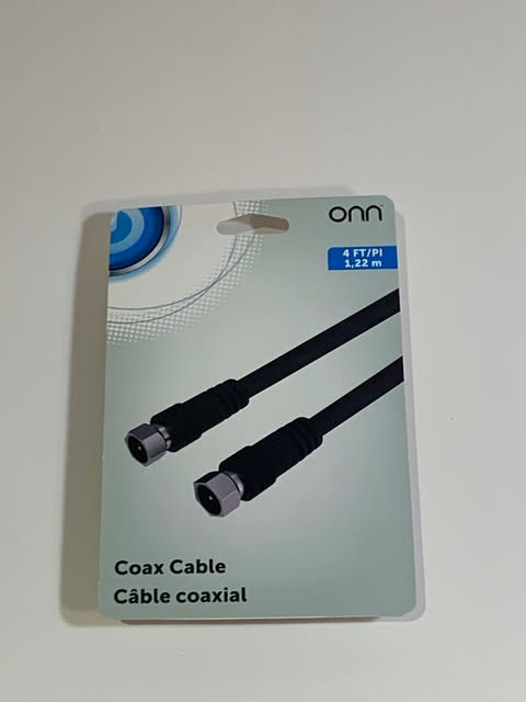 Good Finds | Onn 4FT Coaxial Cable