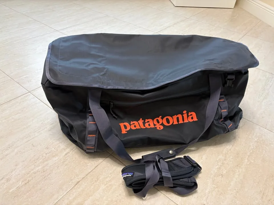 Patagonia Blackhole Duffel 100L - Smolder Blue, Never Used image indicator(5)