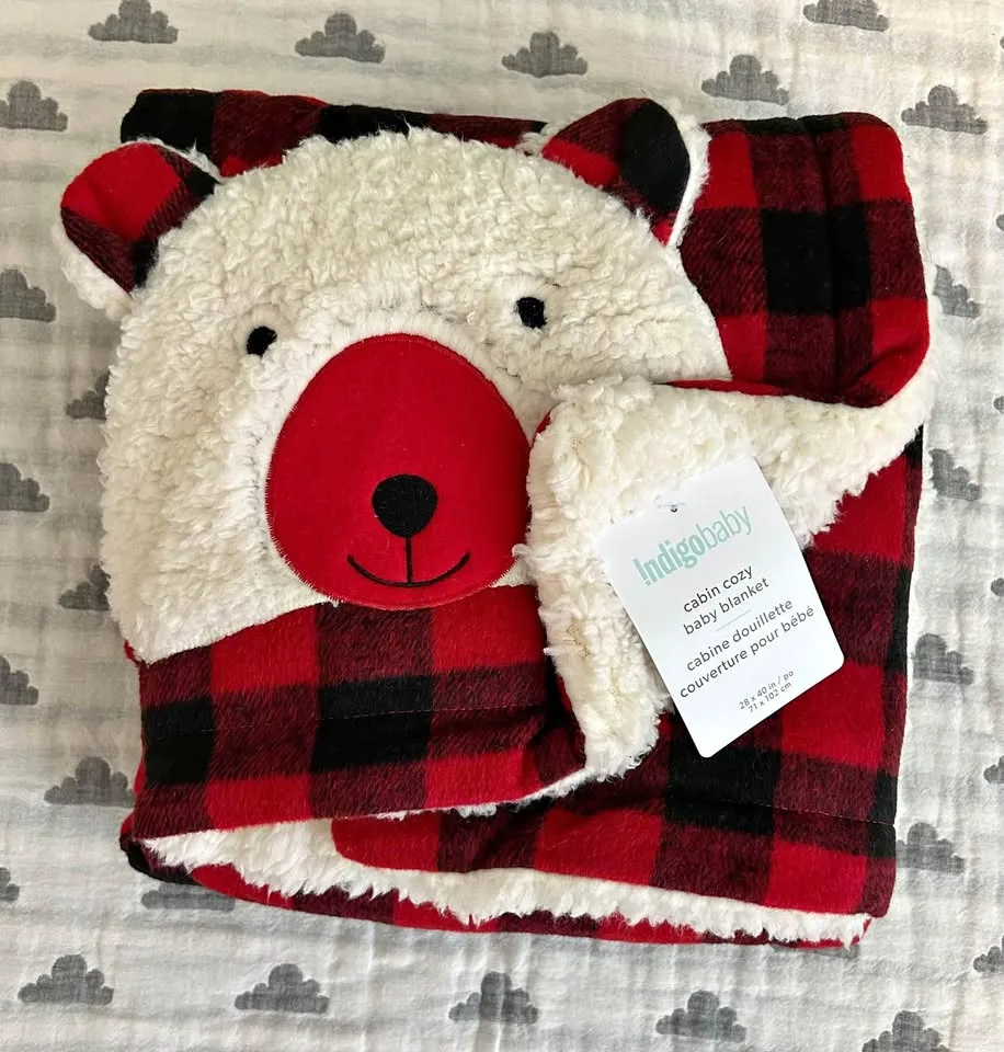 IndigoBaby Cabin Cozy Baby Blanket thumbnail