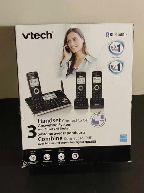 Good Finds | VTech IS7256-3 Cordless Bluetooth Phone System thumbnail