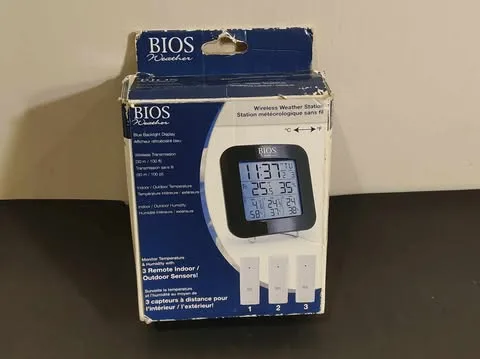 BIOS Weather Station Indoor/Outdoor Sensors thumbnail