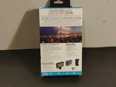 Bower 50 LED Video Light image indicator(2)