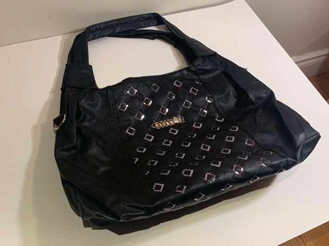 Good Finds | Black Sequin Shoulder Bag