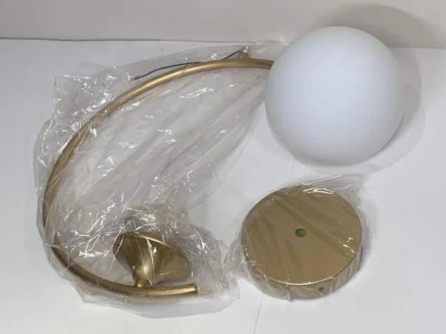 Modern Gold Flush Mount Ceiling Light image indicator(7)