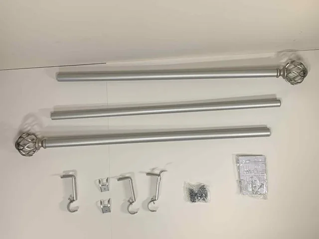 SnugSet Aiden 1" Drapery Rod Set (36–72") | Good Finds image indicator(2)