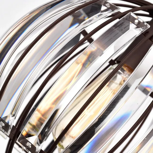 Vanhorn 1-Light Pendant – Bronze & Globe Glass image indicator(6)