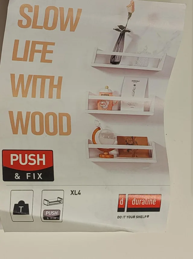 Duraline Floating Shelf Set | Push & Fix XL4 | Good Finds image indicator(7)