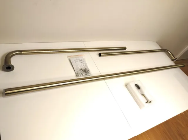 L-Shaped Rod Kit | Wall Mount Multi-Purpose Bar | Good Finds image indicator(4)