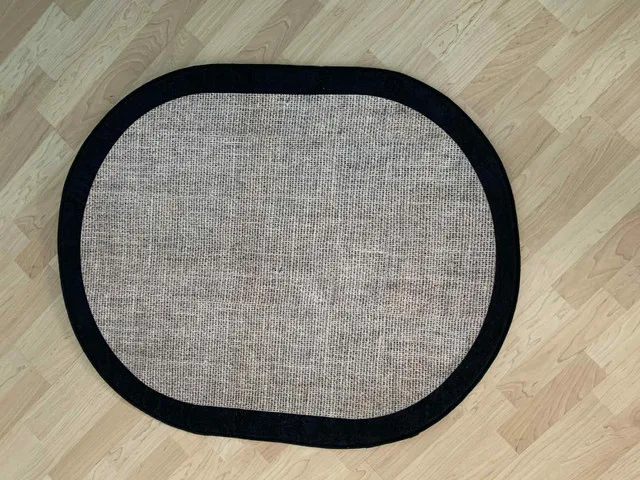 Non-Slip Oval Utility Rug – Indoor Mat | Good Finds thumbnail