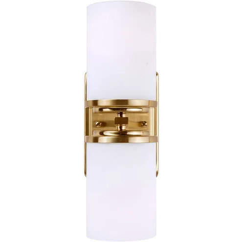 Forte Duo 2-Light Wall Sconce – Soft Gold | Good Finds image indicator(3)