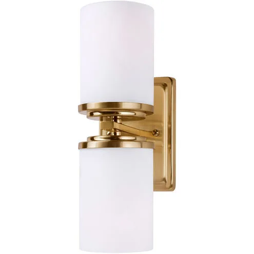 Forte Duo 2-Light Wall Sconce – Soft Gold | Good Finds image indicator(5)