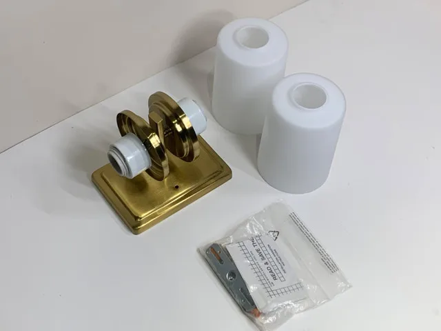 Forte Duo 2-Light Wall Sconce – Soft Gold | Good Finds image indicator(8)