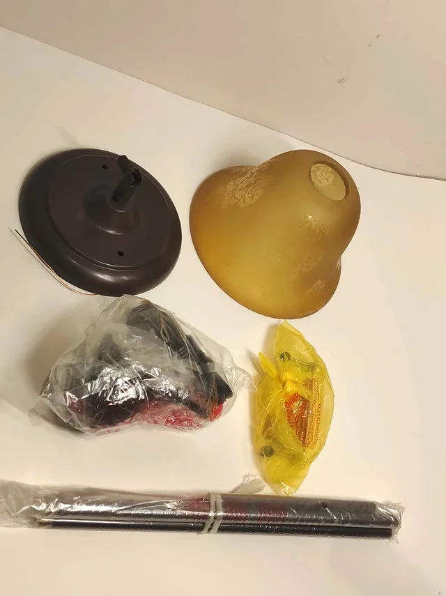 Hopson 1-Light Pendant w/ Frosted Glass Bell Shade image indicator(10)