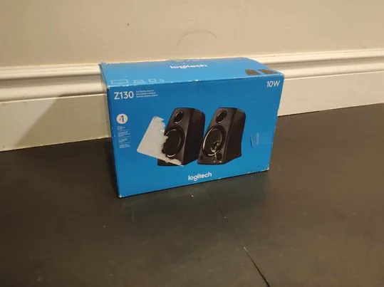 Logitech Z130 2.0 Stereo Speakers thumbnail