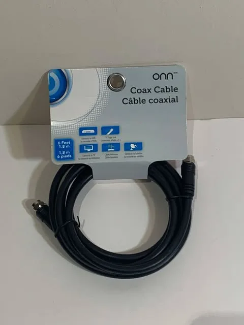 Good Finds | Onn. 6FT Coax Cable thumbnail