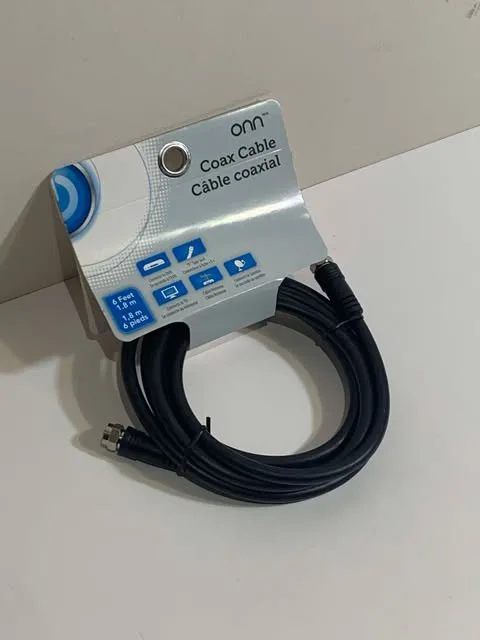 Good Finds | Onn. 6FT Coax Cable image indicator(5)