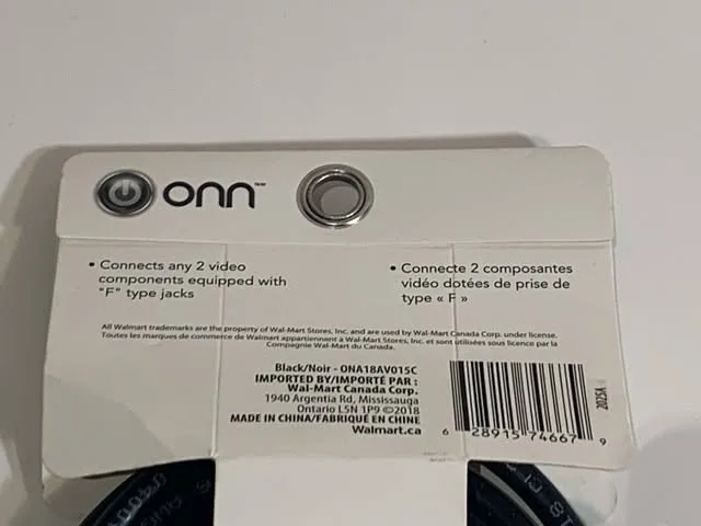 Good Finds | Onn. 6FT Coax Cable image indicator(6)