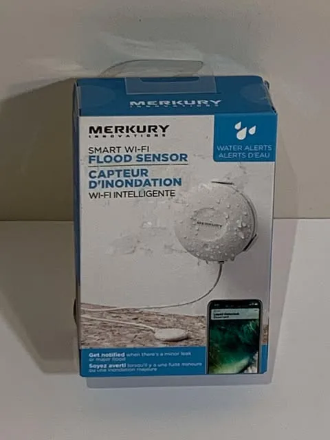 Good Finds | Merkury Smart Wi-Fi Flood Sensor thumbnail