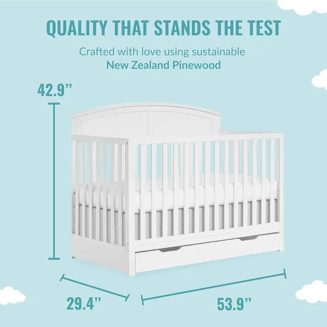 Dream On Me Storybrooke Crib w/ Drawer | Good Finds image indicator(7)