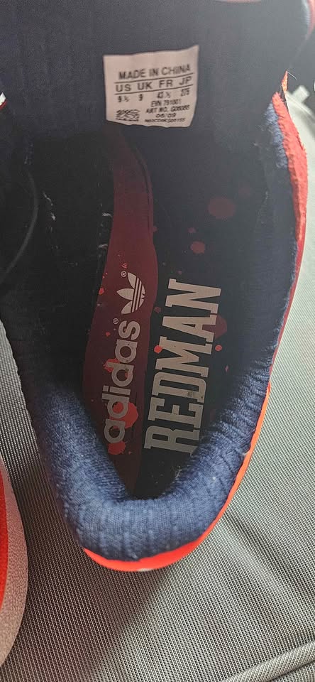 ADDIDAS Superstar PT Def Jam Wu-Tang Redman Red Funk - photo 3