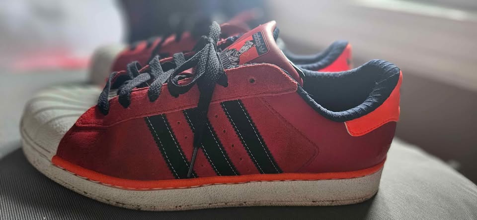 ADDIDAS Superstar PT Def Jam Wu-Tang Redman Red Funk - photo 4