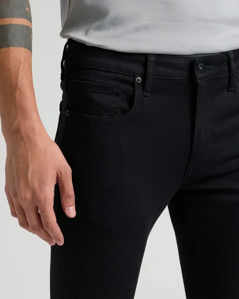 Classic Men’s Black high stretch jeans image indicator(3)