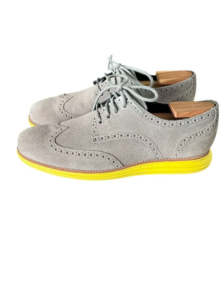 Cole Hann Suede WingTips thumbnail